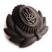 Ukraine Air Forces, Airborne Troops Cap / Beret Subdued Badge