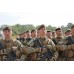Beret Brass Insignia of Ukraine Ground forces 2017