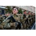 Beret Brass Insignia of Ukraine Ground forces 2017