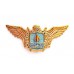 Breast Gold Badge "Pilot sniper" Air Force of Ukraine