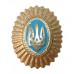 Ukraine Army Officer Hat / Cap / Beret Badge