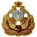 Ukrainian Navy Officer Hat / Cap Badge (plastic) #1
