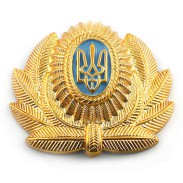 Ukraine Air Forces, Airborne Troops Cap / Beret Badge #1