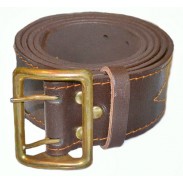 Officers Leather Belt Broun. Ukraine