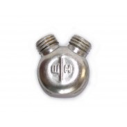 Russian Soviet Army AK-47 Double Sided Round Oil Bottle