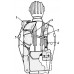 AKS-74 Canvas Drop Case / Bag Original Russian Soviet Item