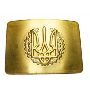 Brass belt buckle of the Armed Forces of Ukraine
