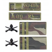 Subdued TTsKo Camo Breast Set Patches, Blood & Branch