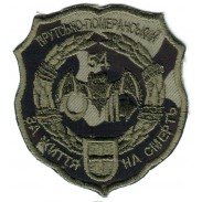 The 54-th Separate Intelligence Battalion Subdued Patch. Model 2011