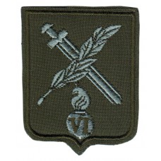The 6-th Separete Mechanized Brigade in Iraq Subdued Patch