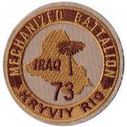 The 73rd Ukrainian Separate Mechanized Battalion "KRYVIY RIG" in Iraq Desert Patch