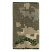 Private First Class Ukraine Army Combat Slide Epaulet