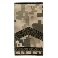 Praporshchik (master sergeant) Ukraine Army Combat Slide Epaulet