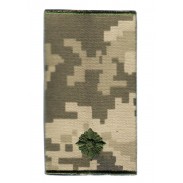Second Lieutenant Ukraine Army Combat Slide Epaulet