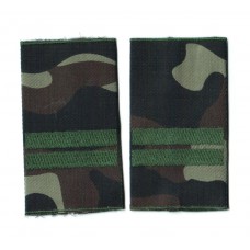 Ukraine Army Combat Slide Epaulets Pair. Junior Sergeant (Sergeant)
