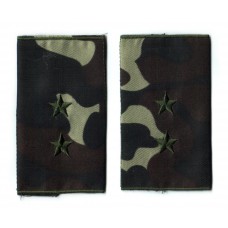 Ukraine Army Combat Slide Epaulets Pair. Praporshchik (Master sergeant)