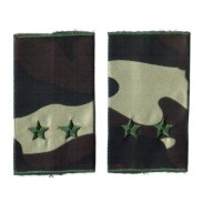 Ukraine Army Combat Slide Epaulets Pair. Lieutenant